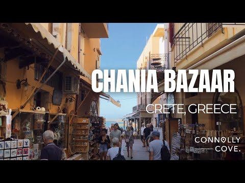 Chania Bazaar | Chania | Crete | Greece | Places to See in Chania | Things to Do in Crete