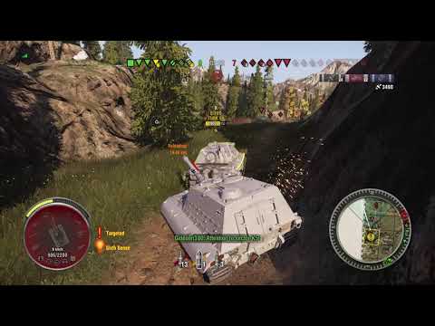 WoT Console : Jagdpanzer E100 Holdin Down The Corner