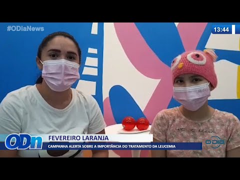Campanha Fevereiro Laranja alerta sobre a importância do tratamento da leucemia 09 02 2022