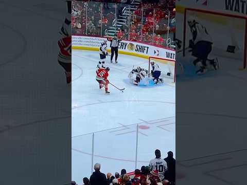 Smith jokes around with Merzlikins after whistle