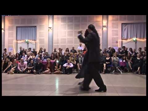  Virginia Uva  and  Cesar Agassi  are  dancing  to  the  tango  "  Recuerdo  "