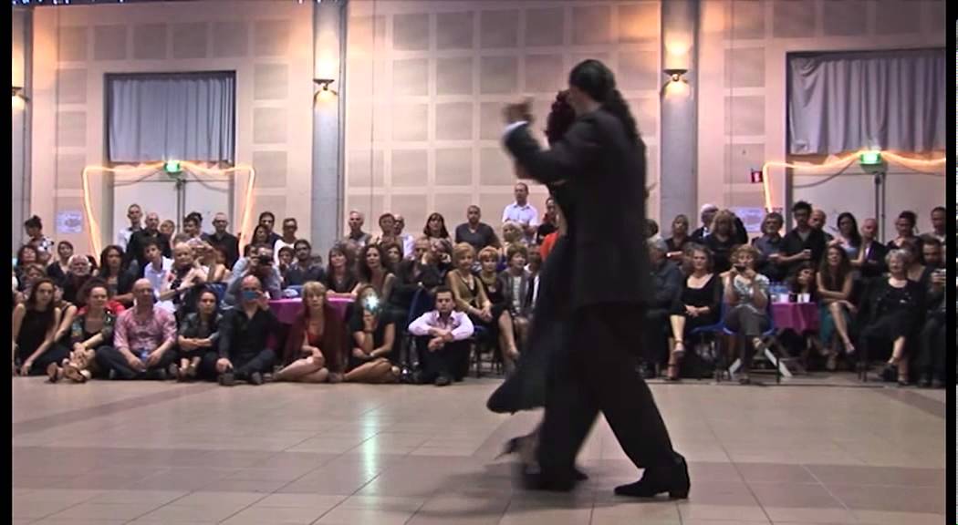 12 ème festival tango sud montpellier  Virginia UVA et Cesar AGASSI  tango