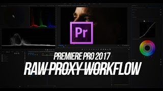 RAW Proxy Workflow 2017 Premiere Pro