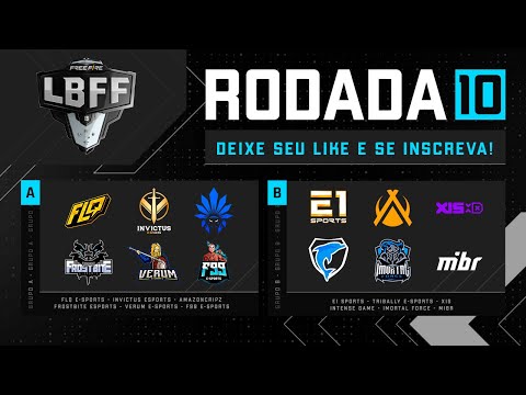 LBFF 8 Série B - Rodada 10 - Grupos A e B | Free Fire
