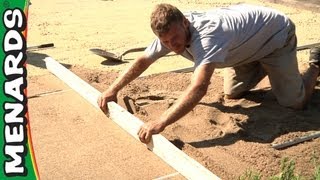 How To Prepare a Paver Base | Menards