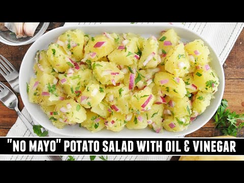 The EASIEST Potato Salad | "No Mayo" Potato Salad with Oil & Vinegar