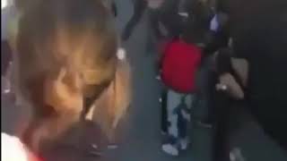 LIL B PLAYED HIMSELF. THREW THE FIRST PUNCH