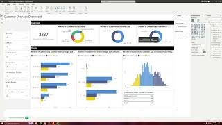 Customer Overview Dashboard - Training Project
