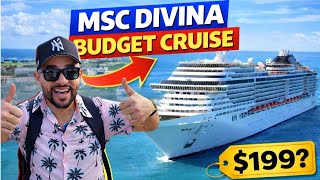 Boarding MSC Divina - What a Budget Cruise Really Looks Like