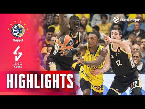 Es ist LONNIE-Zeit! | Maccabi - ASVEL | R15 BASKETBALL-HIGHLIGHTS 2025-26