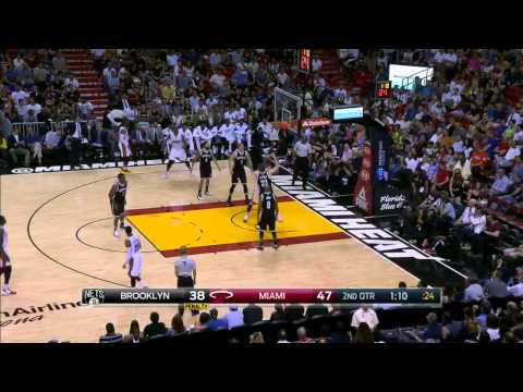2015.01.04 Miami Heat vs Brooklyn Nets Dwyane Wade Full Highlights (Sunsports Feed), 25 pts, 7 asts