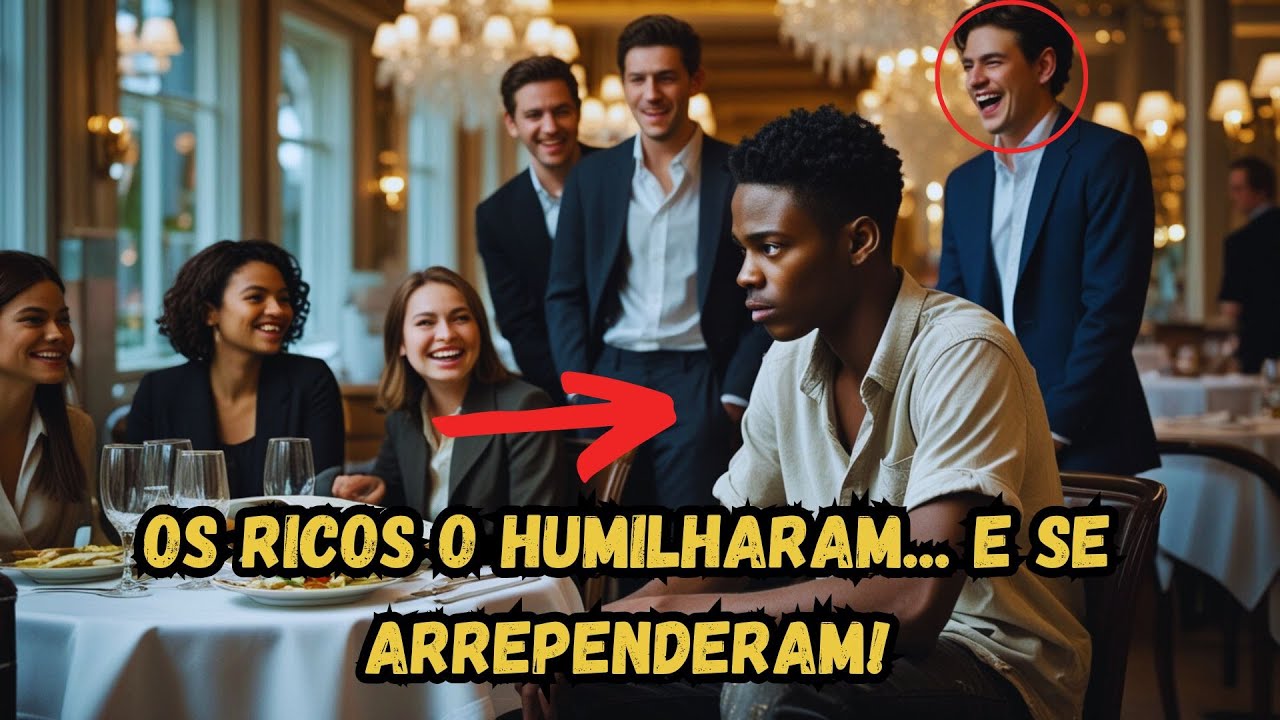 Jovem Negro é Humilhado por Ricos, Mas o Que Ele Fez por um Desconhecido Mudou Sua Vida!
