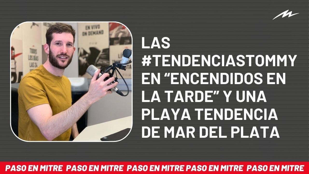 Las #TendenciasTommy en “Encendidos en la tarde” y una playa tendencia de Mar del Plata