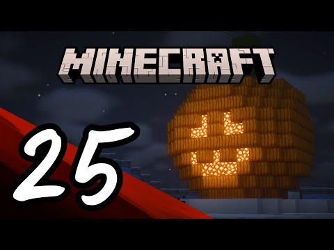 TheLeptir20 - Minecraft Basically Survival 25: A Big Jack-O-Lantern and Spooky Decorations! (Plus my Betta Fish)
