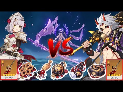 DPS Showdown Noelle VS Itto
