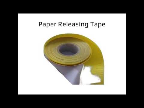 Single Side Adhesive Paper Releasing Tape
