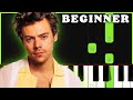 Matilda - Harry Styles | BEGINNER PIANO TUTORIAL