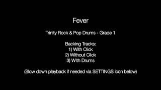 Fever by The Black Keys - Backing Track Drums (Trinity Rock &amp; Pop - Grade 1)