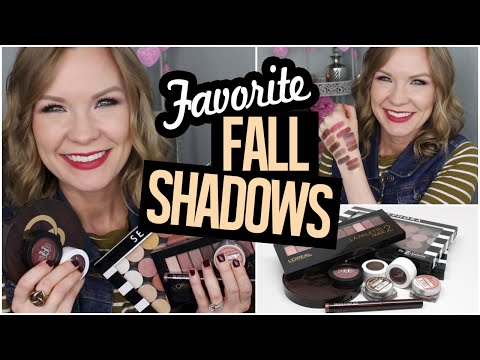 Favorite Fall Eyeshadows! | LipglossLeslie