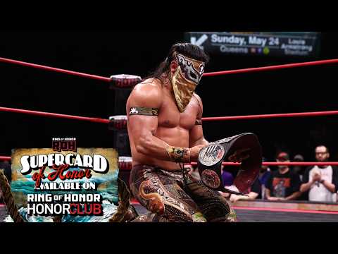 Bandido retains the #ROH World Title in another epic battle! | #ROHSupercard 5/15/26