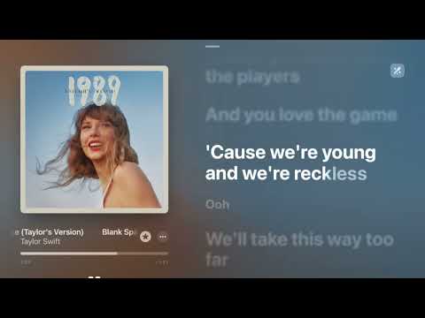 Blank Space (Taylor’s Version) [Karaoke Version] — Taylor Swift