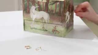 Unicorn Musical Treasure Box by Enchantmints, from Reeves International