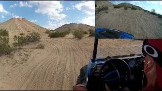 preview picture of video 'Polaris RZR 1000 first big trip to the Sand Dunes Part 2, Lake Havasu Arizona United States'