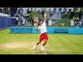 Novak Djokovic Serve Slow Motion - ATP Tennis Serve Technique