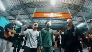 Dubioza kolektiv & La Pegatina "Hay libertad" - Train station acoustic version