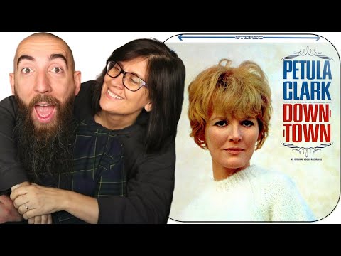 Petula Clark - Downtown (REACTION) with my wife