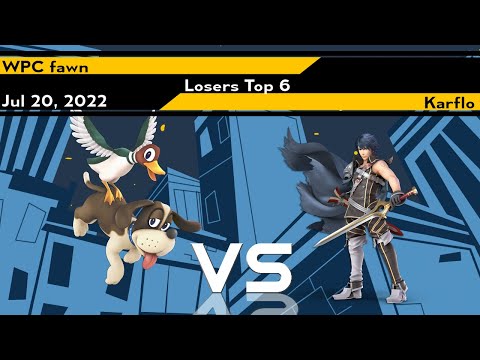 [Smash Ultimate] WPC | fawn vs Karflo - Xeno250 (L.Top 6)