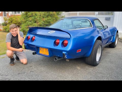 Making a VICIOUS Custom Exhaust for the NEW Cammed Corvette! The CHOP is INSANE!