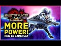 Monster Hunter Rise Sunbreak - EVEN MORE POWERFUL! New Long Sword Silkbind, Switch Skills & Gameplay