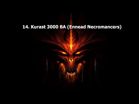 Diablo 2 - Median XL - Kurast 3000 BA (Ennead Necromancers)