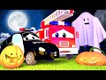 Car Patrol The Ghost Scaring The Babies In Car City Special HALLOWEEN Car City Cars Cartoon