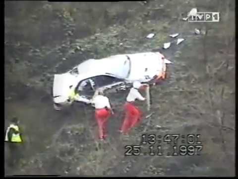 Krzysztof Hołowczyc na Rajdzie RAC 1997