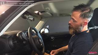 La commande de réglage du volant