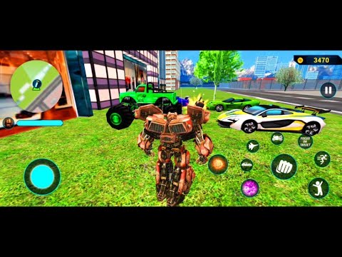 Multi Robot Transform Game, Jet Robot Car Transform * Android Gameplay