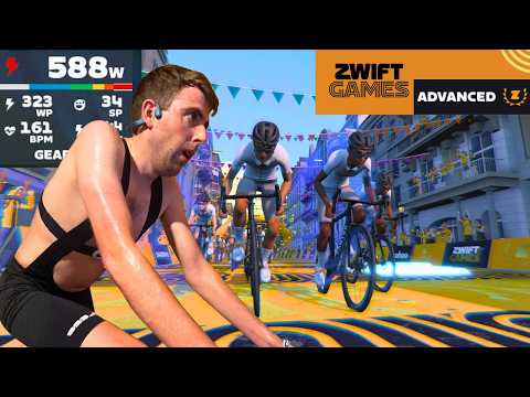 🔴 412w for 10min⚡️ - The Community Vs The Pros : Zwift Games // Stage 1