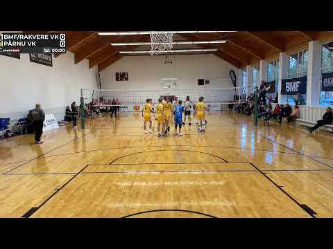 Meeste I liiga: BMF/RAKVERE VK vs PÄRNU VK - 18/10/2025