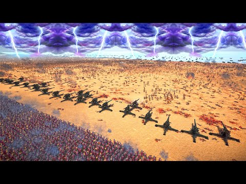 NEW WW2 ARTILLERY vs 7,000,000 Roman Empire - Ultimate Epic Battle Simulator 2 UEBS 2