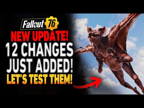12 BIG Changes Added in NEW Fallout 76 Update!