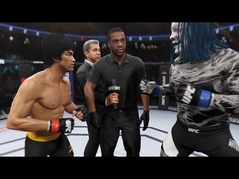 Bruce Lee vs. Smile Warrior - EA Sports UFC 2 - Crazy UFC