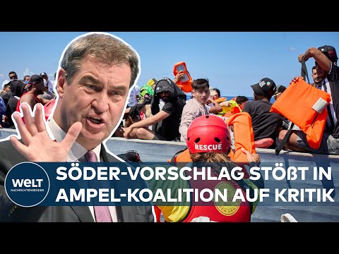 SÖDER SORGT FÜR AUFREGUNG: Streichung von EU-Entwicklungsgeldern Anreiz für gemeinsame Asylpolitik?