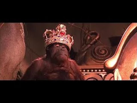 The Jungle Book (1994) Gold Treasure Scene | Kaa Snake Fight