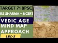 MMS 3 Target 71BPSC Vedic Age Ancient India Mind Map SYSTEM IAS BPSC