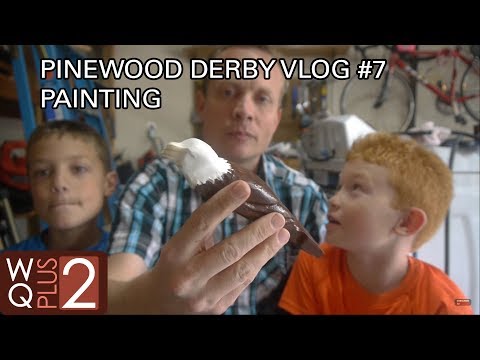 Pinewood Derby Part 7 - Finishing touches