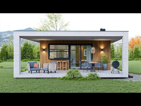 Kleines und Modernes Haus – 52 m² Komfort (8,00 m x 6,50 m)