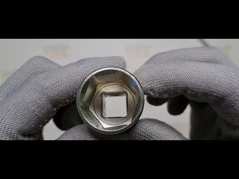 Головка торцевая 6-гранная 24 мм, квадрат 1/2", YATO (YT-1217), 38 мм Головка торцевая 6-гранная 24 мм, квадрат 1/2", YATO (YT-1217), 38 мм