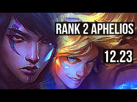 APHELIOS & Heimerdinger vs EZREAL & Ashe (ADC) | Rank 2 Aphelios, Rank 6 | EUW Challenger | 12.23
